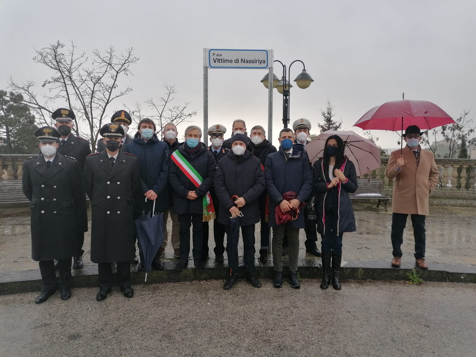 Caltanissetta: commemorazione delle vittime di Nassirya con una corona d’alloro e una messa a San Giuseppe