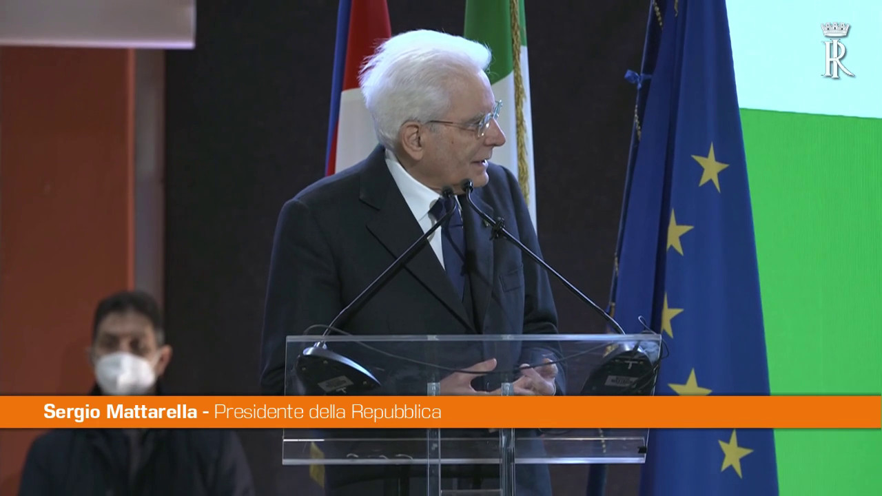 Mattarella “Fiducia tra i bambini diventi fiducia tra gli Stati”