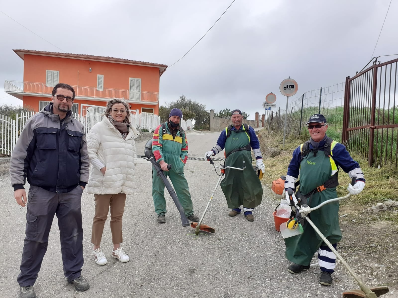 Villalba, manutenzione strade rurali