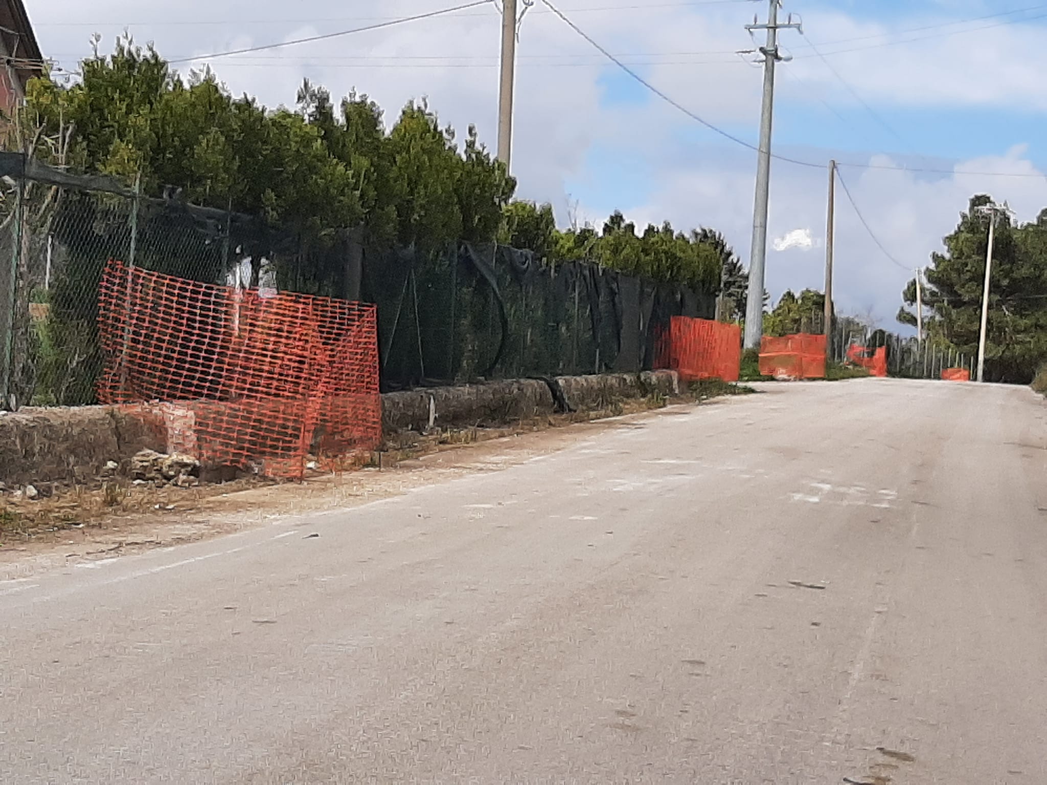 Mussomeli, lavori completamento illuminazione pubblica contrada Cermano e strade adiacenti