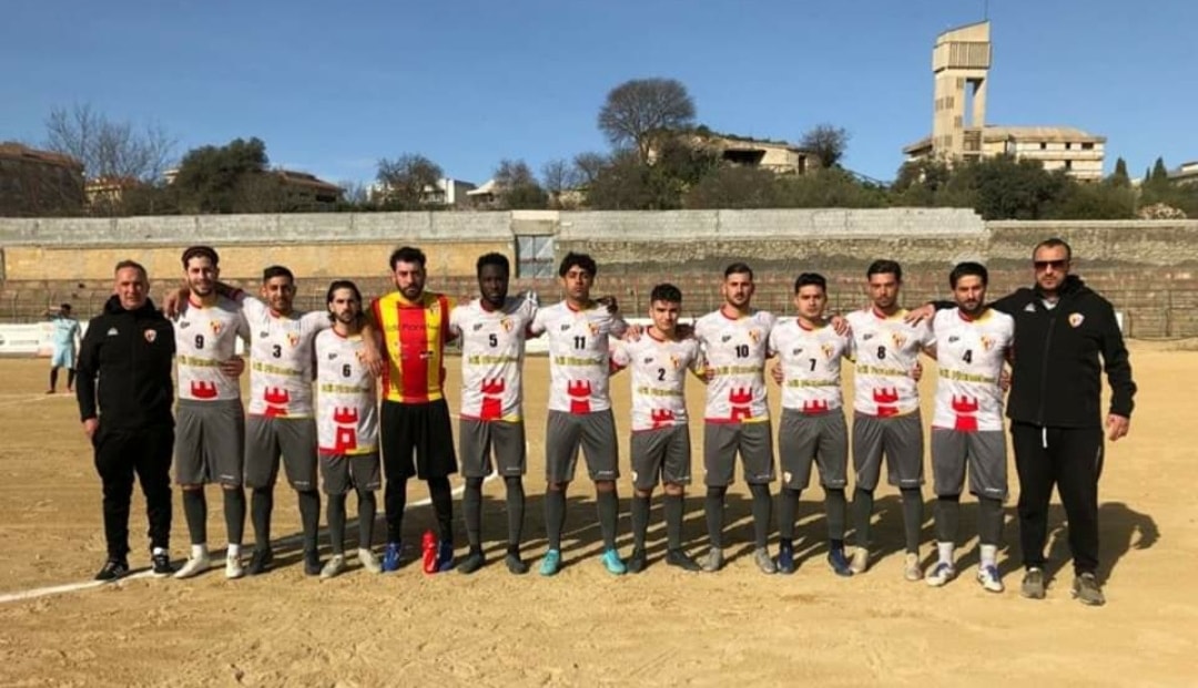 Promozione. Atletico Nissa battuto in extremis 2-1 dal Ciclope Bronte. Non basta la gran punizione di Yuri Di Marco