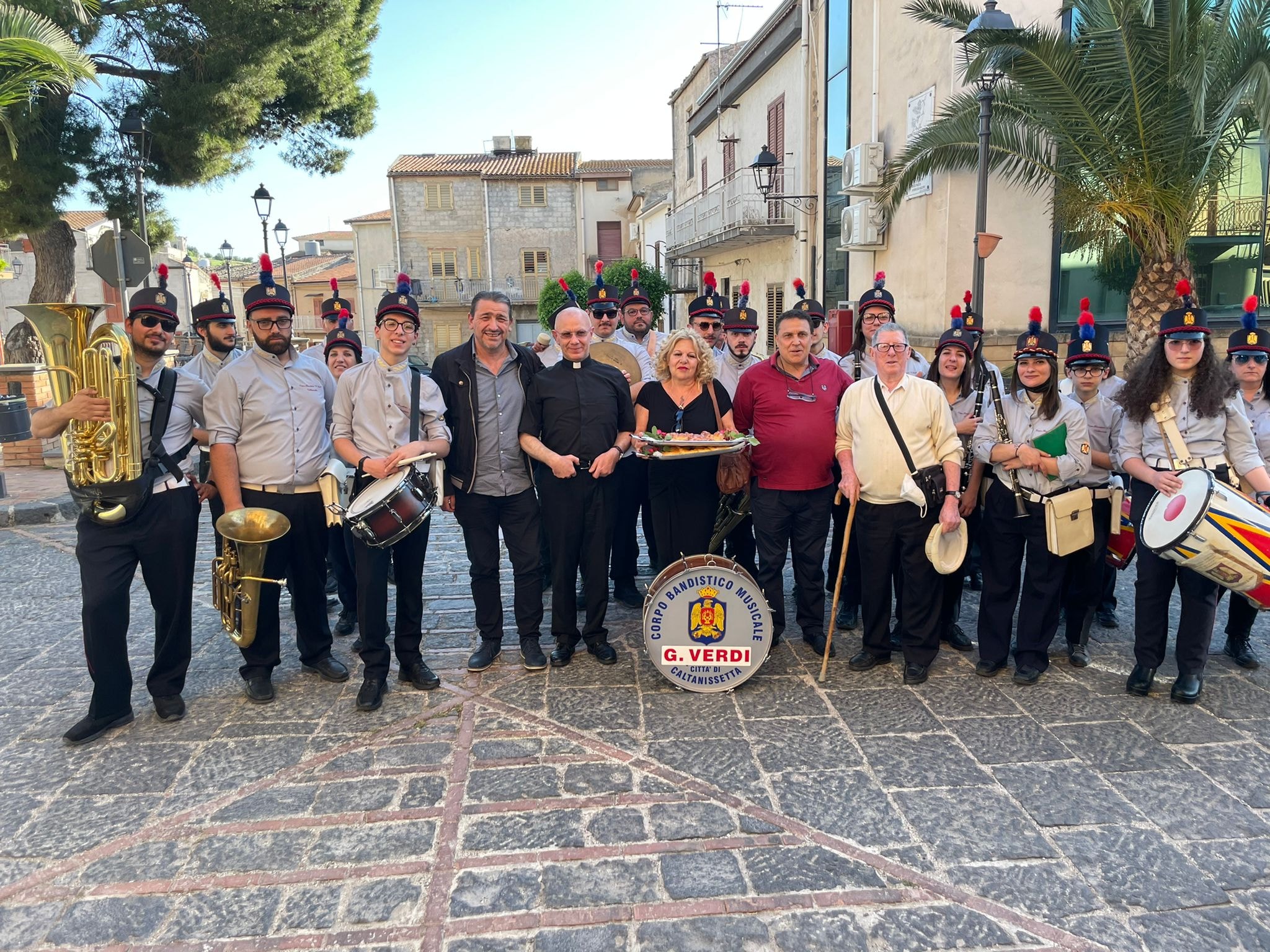 Bompensiere, banda musicale e processione per Santa Rita