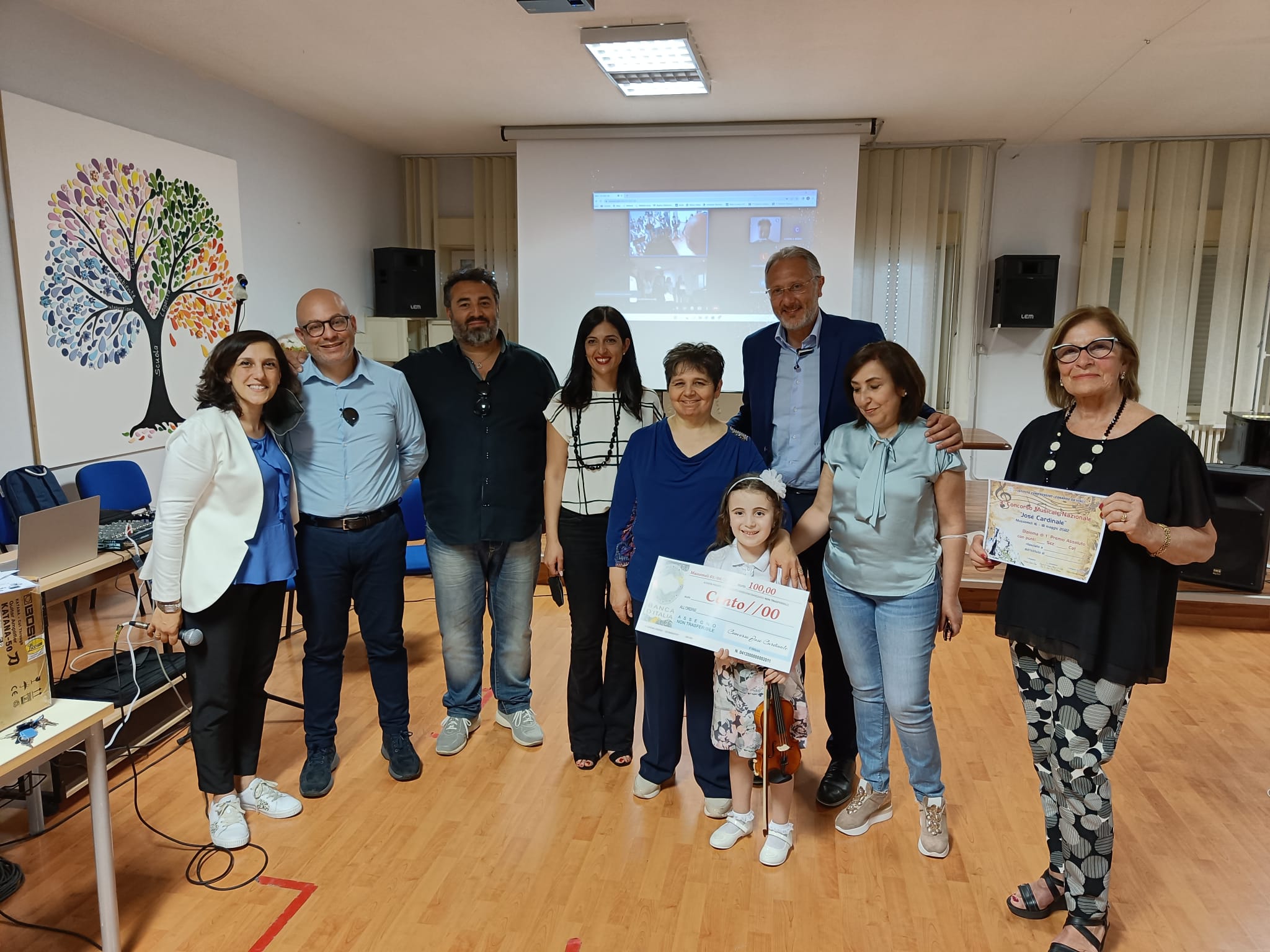 Mussomeli, al “L. Da Vinci” 3° Concorso Musicale Nazionale “Josè Cardinale” Premiazione vincitori