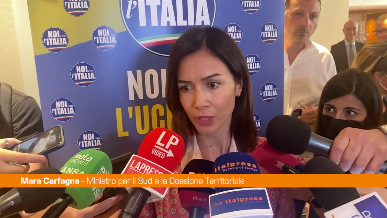 Carfagna “Serve una revisione del reddito di cittadinanza”