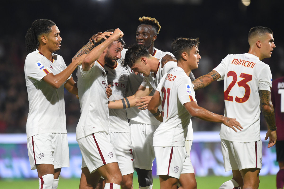 Salernitana-Roma 0-1, all’Arechi decide Cristante