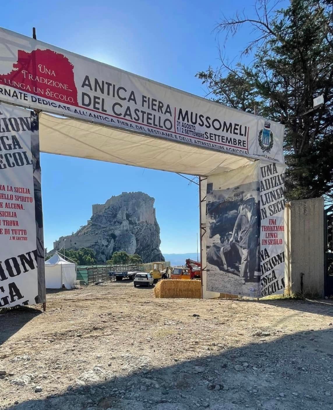 Eventi settembrini a Mussomeli. Antica fiera del Castello. Le Interviste all’assessore Michele Spoto e al sindaco Catania (IL VIDEO).