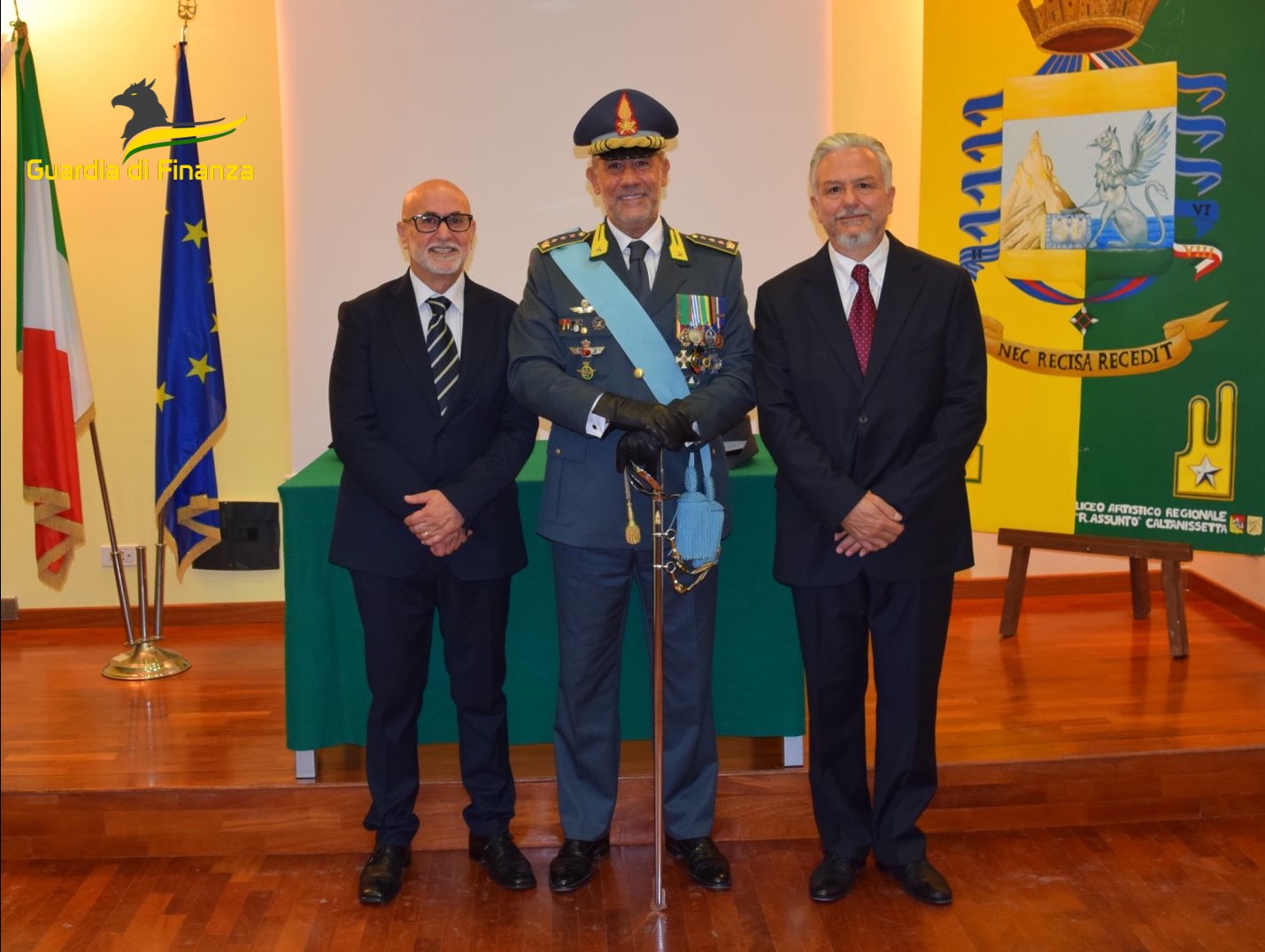 Caltanissetta. I luogotenenti della Guardia di Finanza Pio Fallarino e Santo Calogero Annaloro nominati sottotenenti della Riserva di Complemento