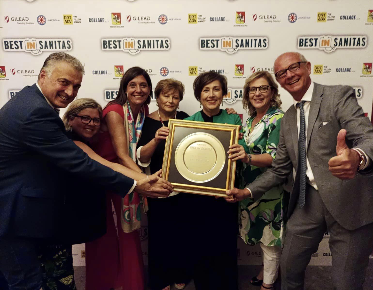 L’Asp di Palermo, guidata dalla dott.ssa Daniela Faraoni, ha vinto il premio regionale Best Insanitas