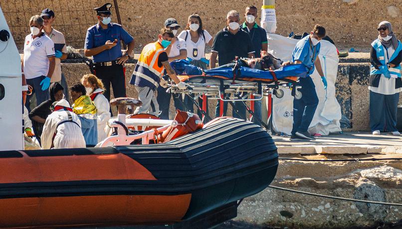 Recuperati a largo di Lampedusa i corpi senza vita di quattro migranti dispersi in mare la notte scorsa