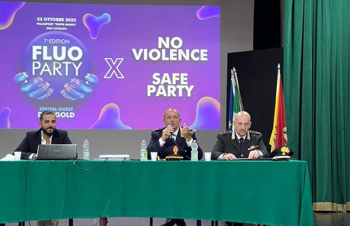 Caltanissetta. Medico superiore della Polizia relatore al “No violence, safe party – fluo party 7.0” dedicato ad Aldo Naro