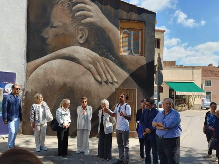 Caltanissetta, agli Angeli l’arte promuove “la cura” e combatte il degrado