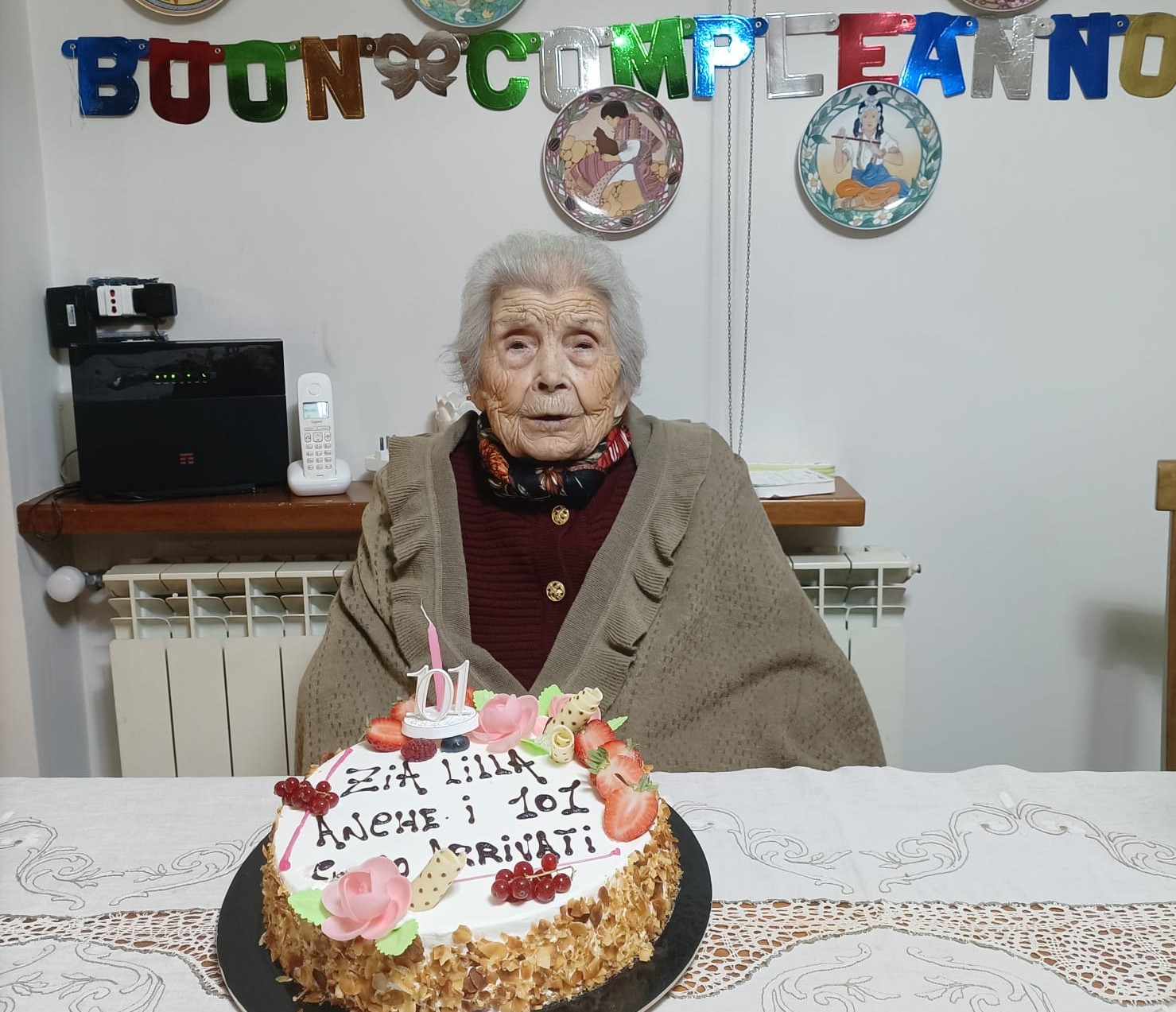 Caltanissetta, 101 primavere per la Zia “Lilla”: auguri!