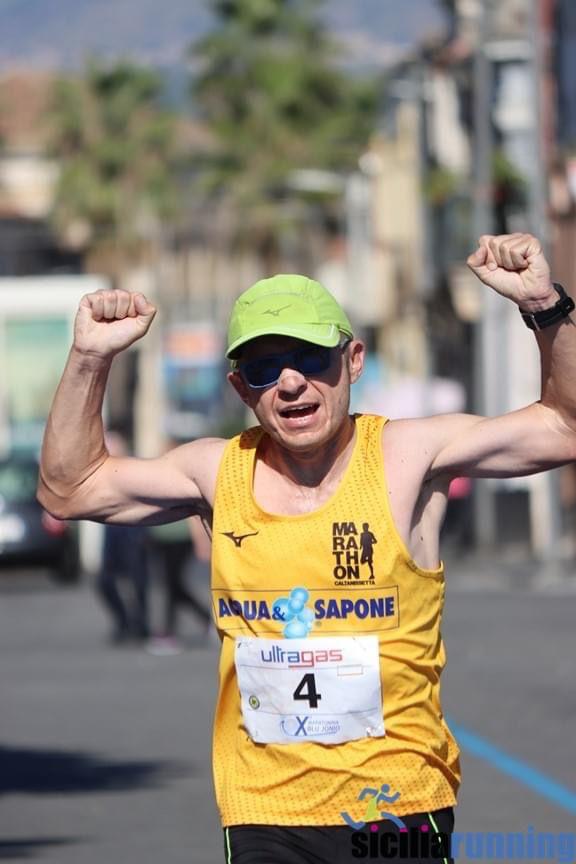 Marathon Caltanissetta, ottime prestazioni alla 10ª Maratonina Blu Jonio: Francesco Augello 5 assoluto e 1 di categoria