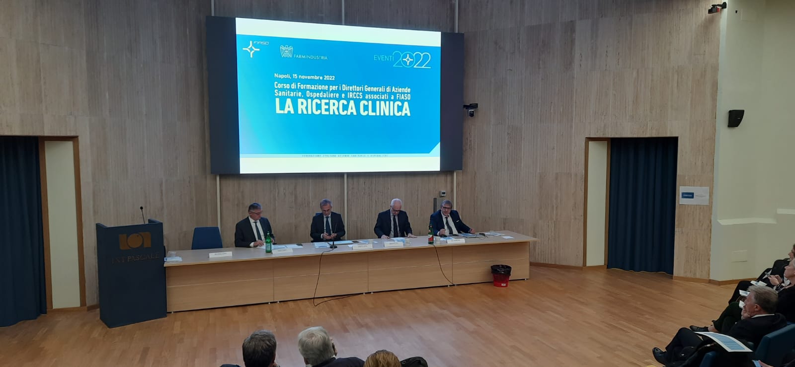 Il Direttore CEFPAS e coordinatore FIASO Sicilia a Napoli all’evento formativo su ricerca clinica per  manager aziende sanitarie