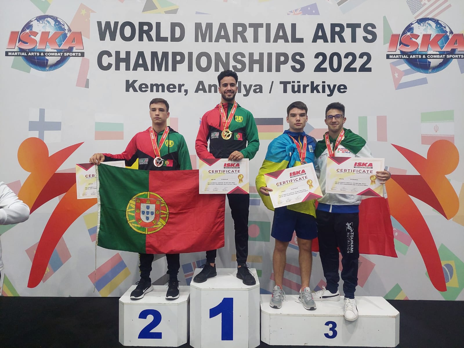 Arti Marziali: medaglia di bronzo per il nisseno Matteo Locascio al Campionato mondiale in Turchia