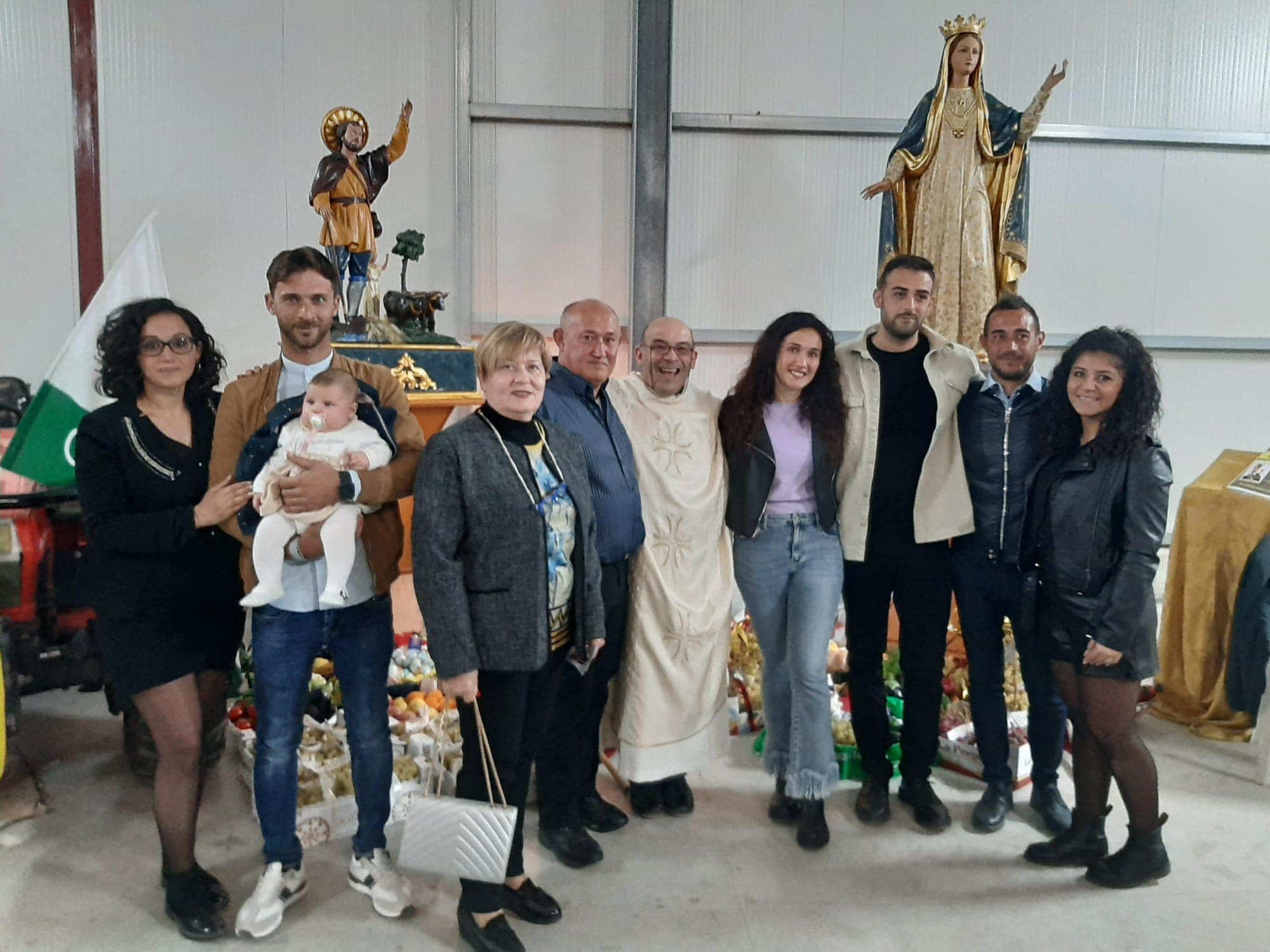 Delia. Gran successo per la tradizionale messa in onore della Madonna dell’Incontro e di Sant’Isidoro protettore degli agricoltori