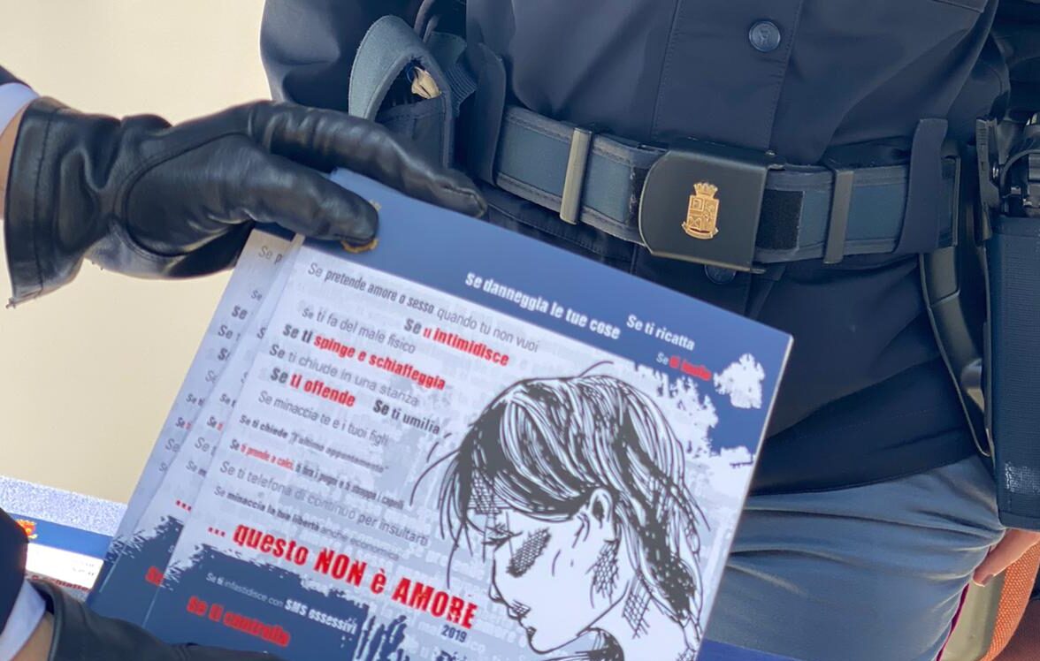 La Polizia, nel contesto della campagna “Questo non è amore” partecipa alla Giornata nazionale contro la violenza sulle donne