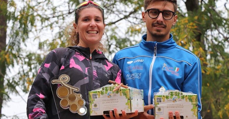 Il mussomelese Francesco Nucera continua a mietere successi col primo posto. Al trofeo dell’Uva Italia – Città di Canicattì –  anche Désirée Di  Maria