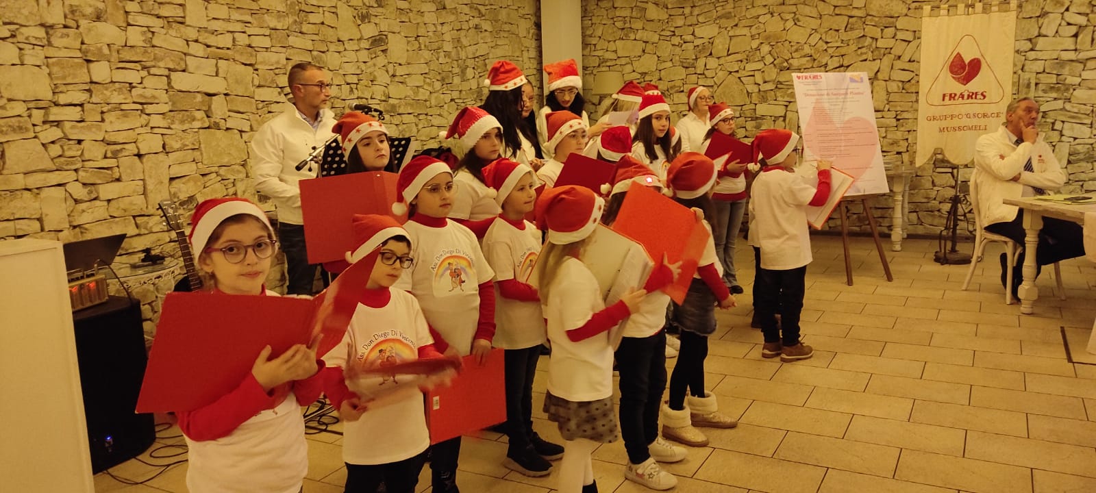 Mussomeli, il Coro dei bambini dell’Associazione “Don Diego” e il “Buon Natale”