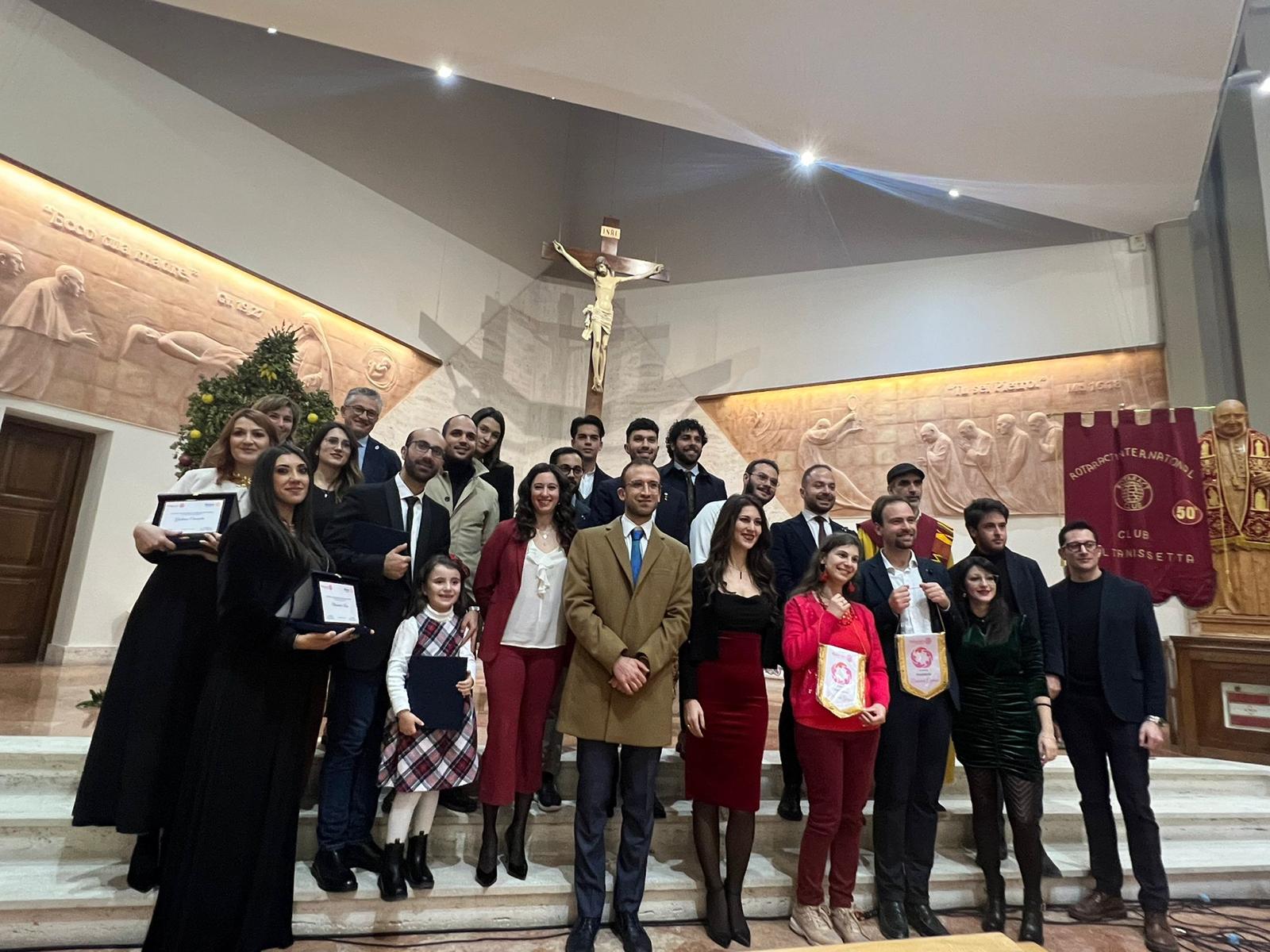 Rotaract Club Caltanissetta, concerto di Natale nella chiesa di S. Pietro