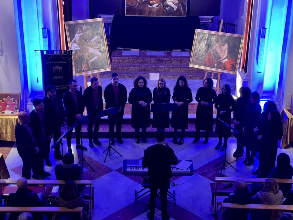 San Cataldo. Gran successo nella chiesa di San Giuseppe per il concerto “Amor Vincit Omnia” dei Diapasong Vocal Group