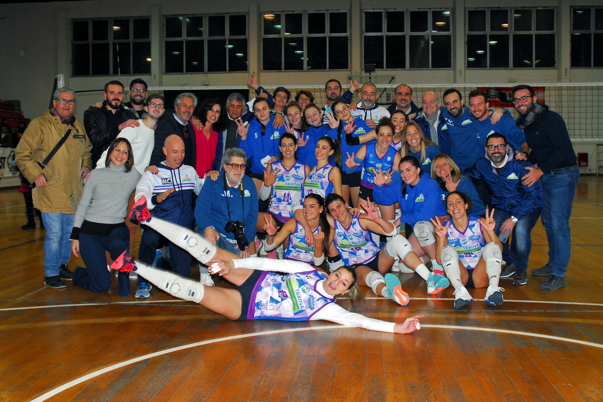 Pallavolo serie B2. La Traina cerca il successo ad Erice per confermarsi capolista