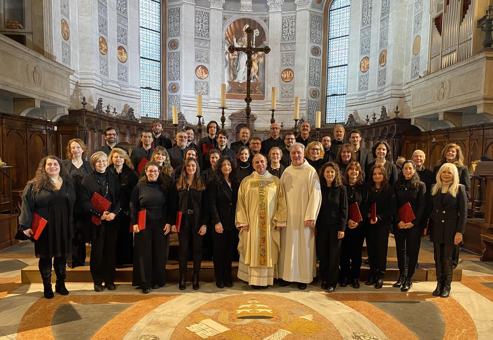 Tempo di Natale: Il mussomelese Johnny Geraci dirige Cappella Musicale Cattedrale di Verona in diretta TG1