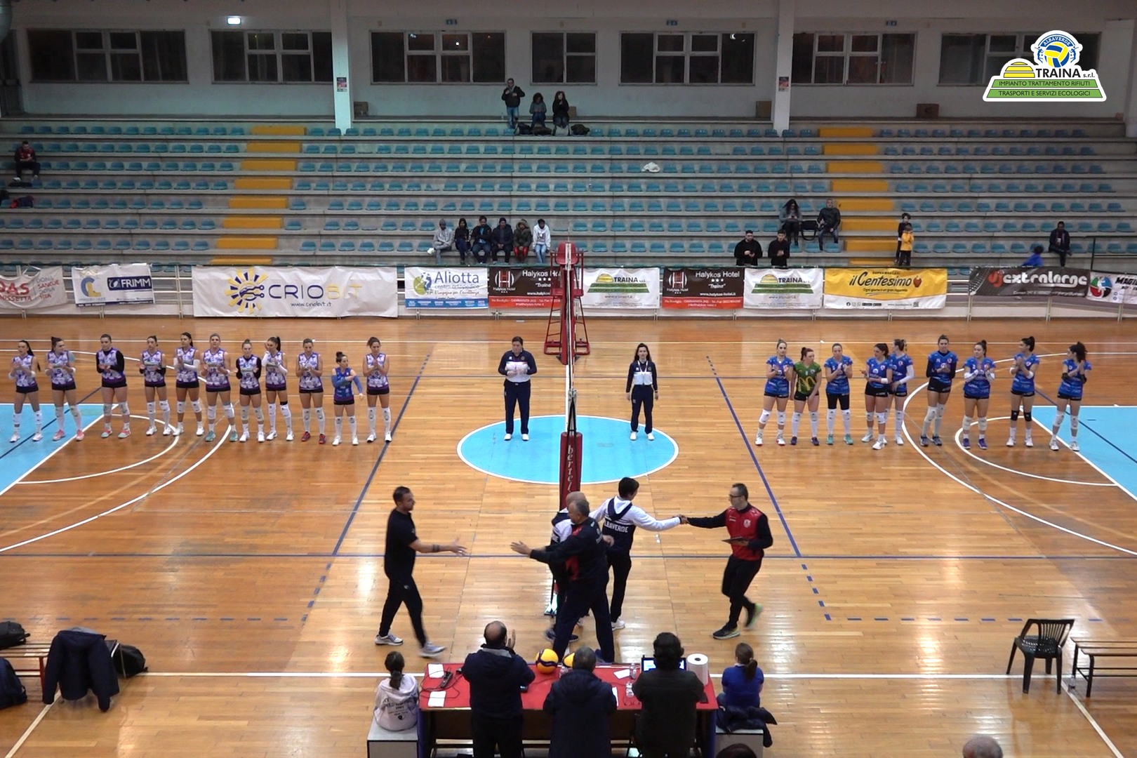 Pallavolo femminile B2. La Traina batte nettamente 3-0 Crotone e si rilancia in campionato