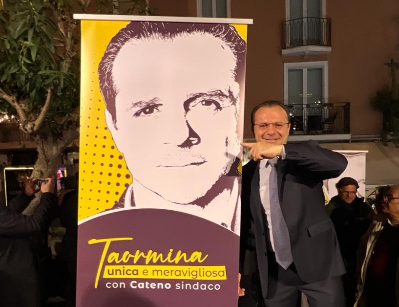De Luca si candida a sindaco di Taormina: “Con me la perla dello Jonio avrà una marcia in più”