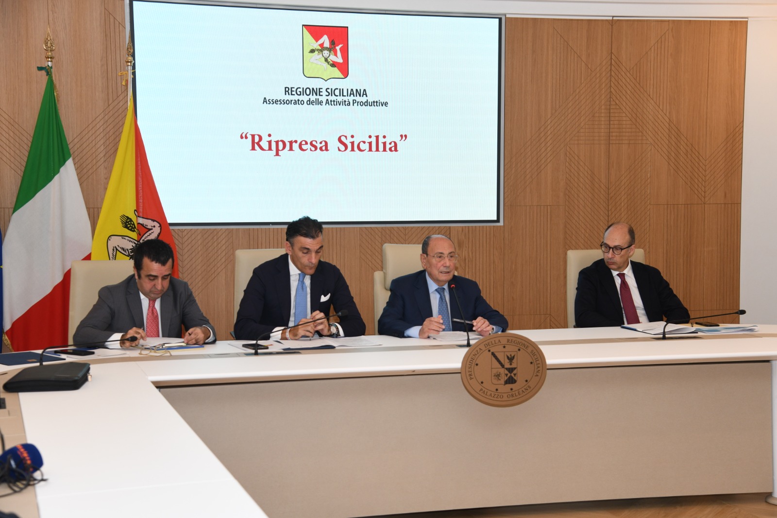 Schifani e Tamajo presentano “Ripresa Sicilia”: “36 milioni per un sistema produttivo più efficiente e competitivo”