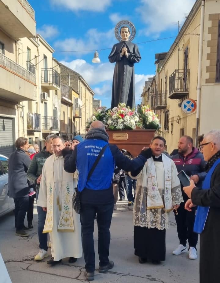 San Cataldo. Celebrazione eucaristica nella Chiesa Madre in onore di San Giovanni Bosco