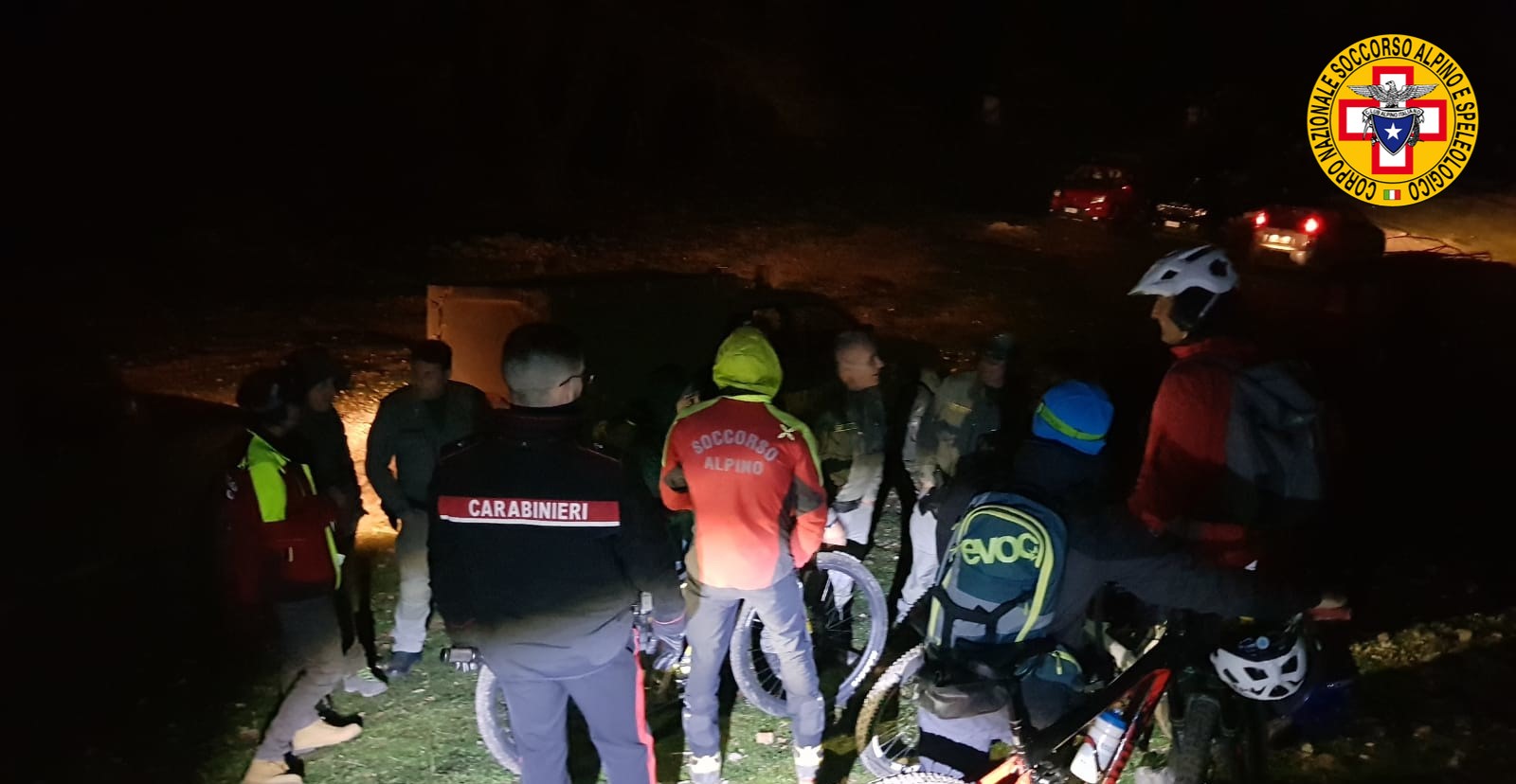 Quattro ciclisti si perdono sulle Madonie: salvati grazie al Soccorso Alpino