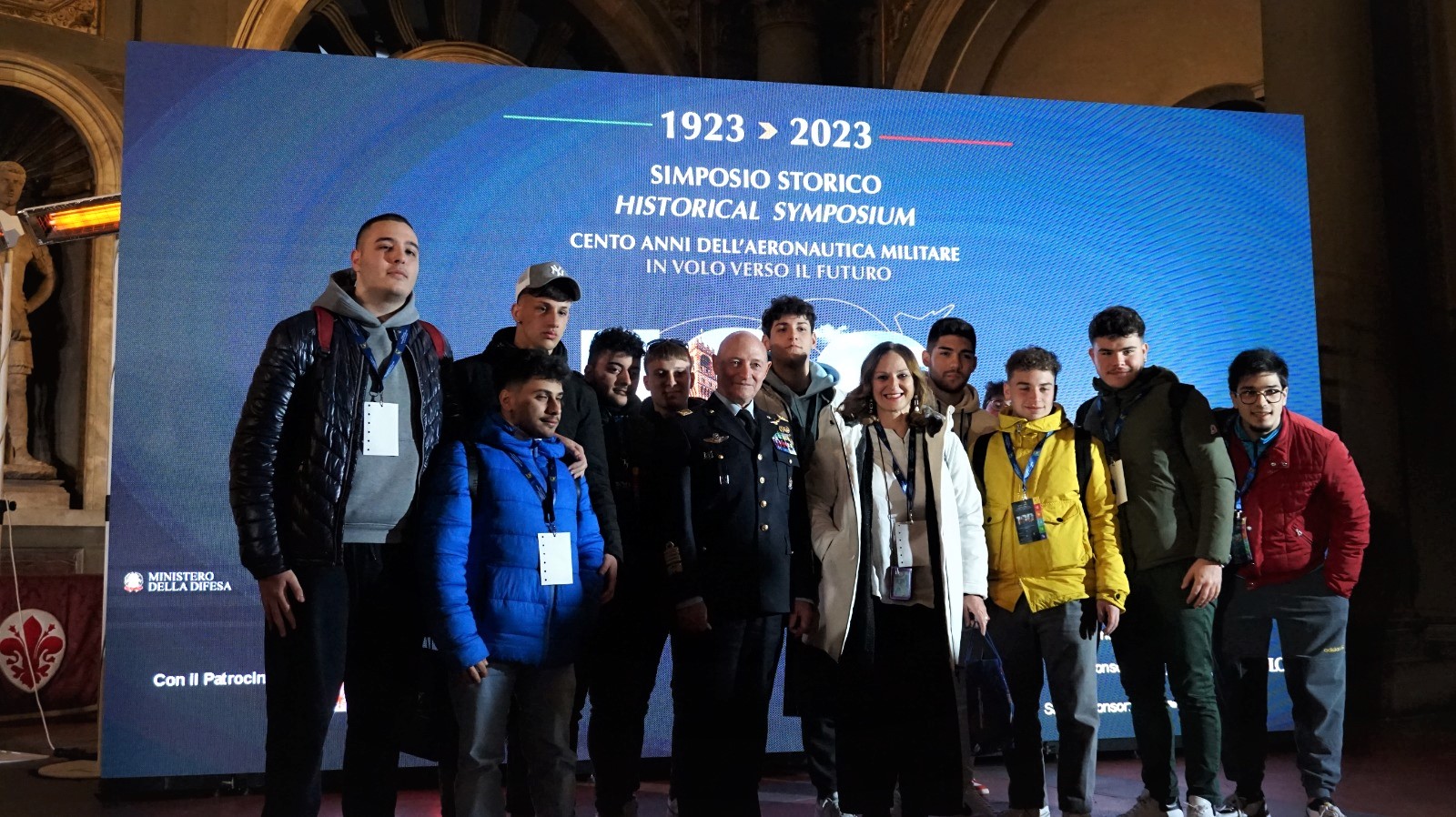 Caltanissetta, studenti del “Volta” al Simposio Storico per il Centenario dell’Aeronautica Militare