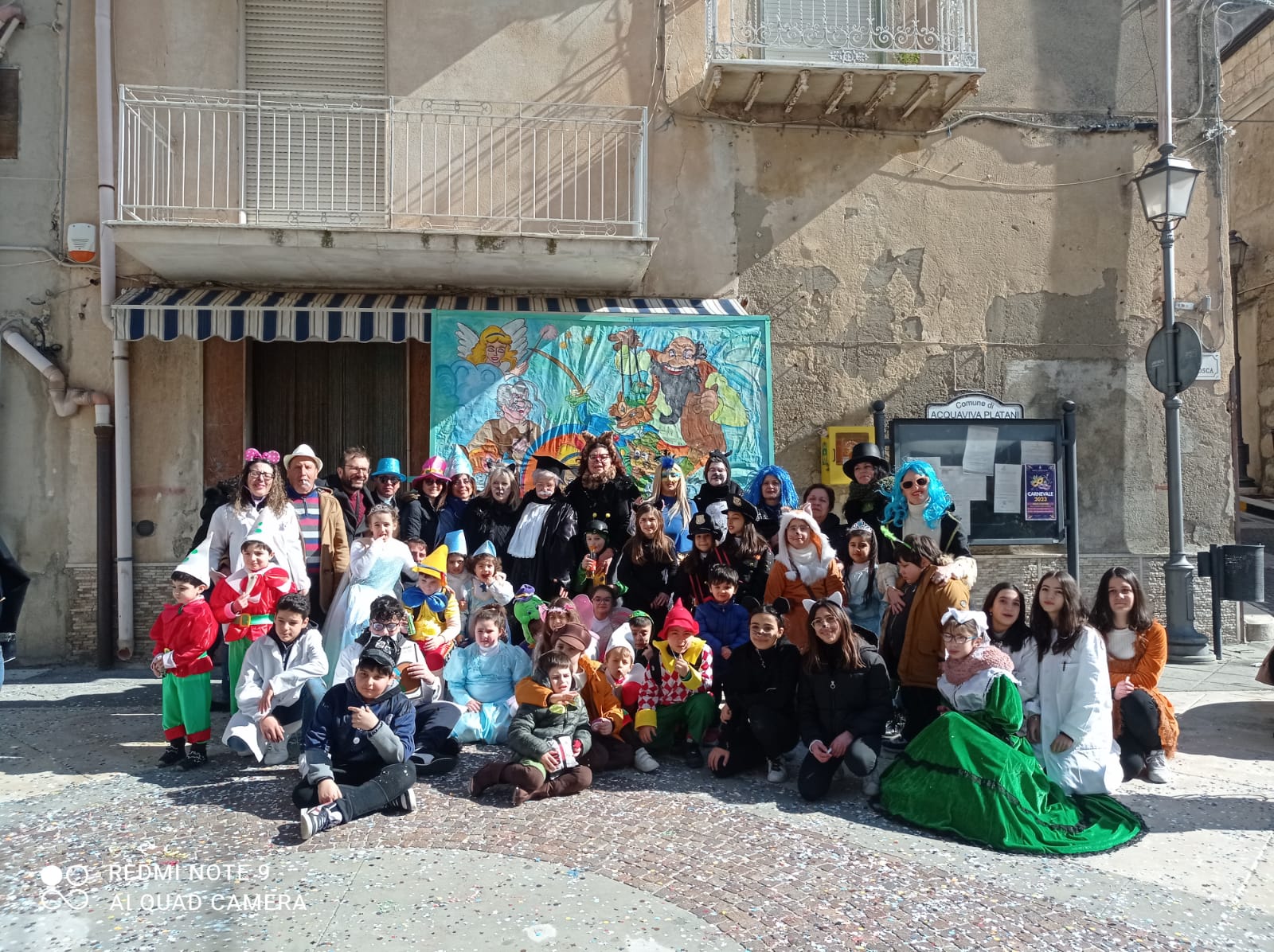 Acquaviva Platani, Carnevale 2023 divertimento e curiosità con teatrino itinerante scuola infanzia, primaria e secondaria