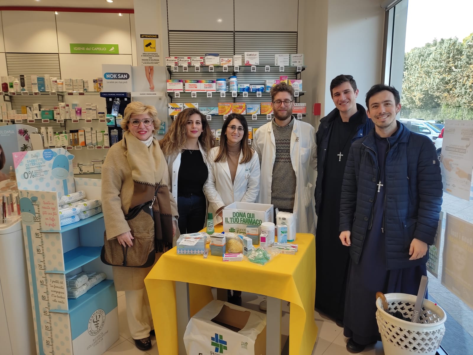 Caltanissetta,  Banco Farmaceutico per l’Ass. Copiosa Redenzione di S.Agata: donati oltre 750 prodotti