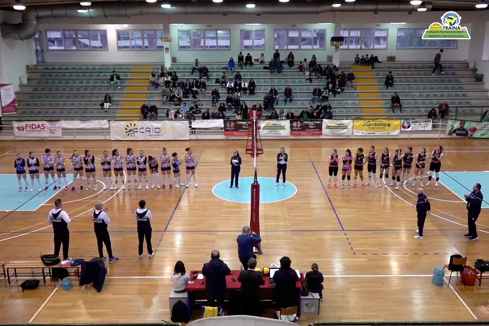 Pallavolo femminile B2. La Traina batte nettamente in casa 3-0 la Sensation Profumerie