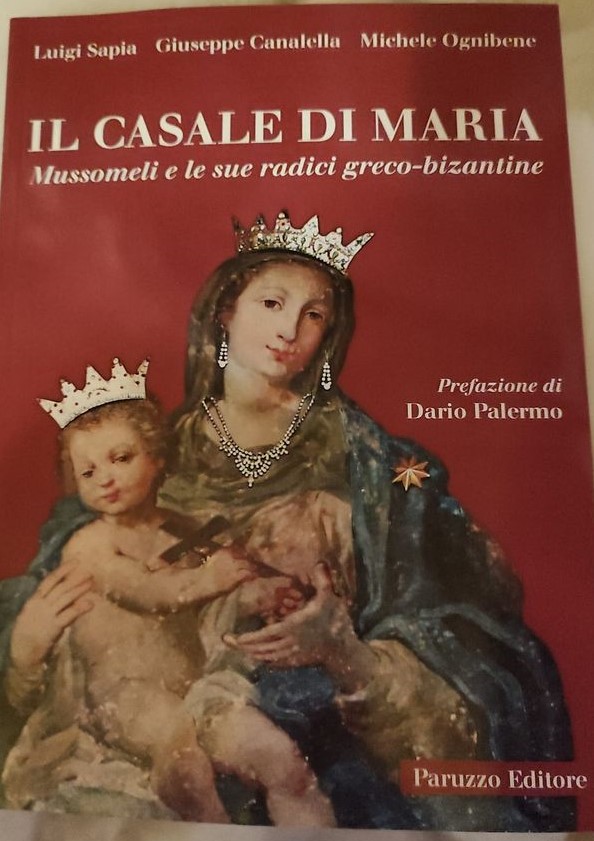 Mussomeli, nel salone di San Francesco: presentazione del libro “IL CASALE DI MARIA”: Mussomeli e le sue radici greco-bizantine