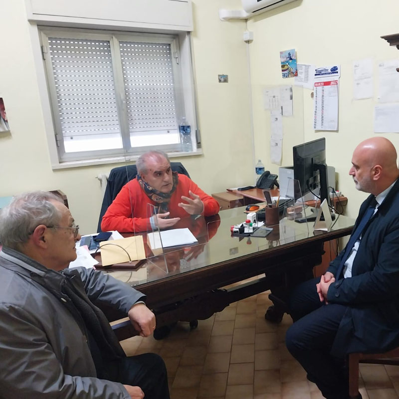 Santa Caterina. Incontro tra il sindaco Ippolito e il direttore generale Asp Alessandro Caltagirone su sanità cittadina ed urgenze