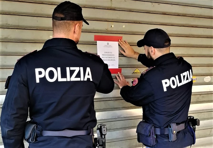 Emesso dal Questore di Caltanissetta decreto di sospensione licenza a titolare di un bar nel Nisseno