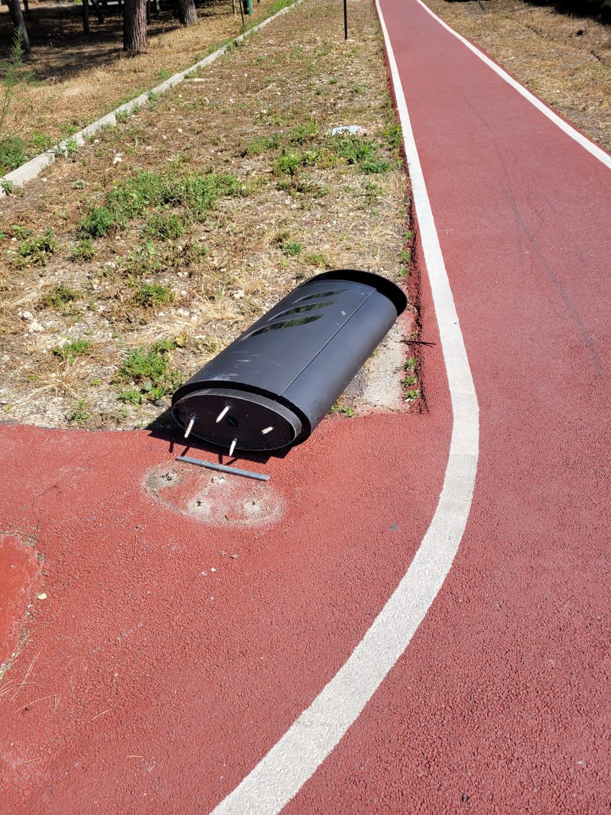 Sommatino. Atto di vandalismo al Parco Urbano. L’amministrazione comunale: “Visioneremo telecamere video sorveglianza”