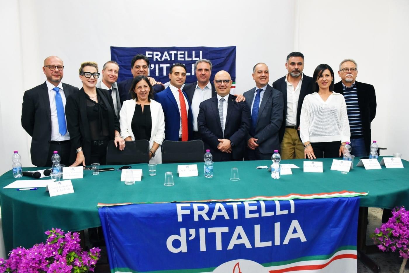 Caltanissetta, inaugurata la sede di FdI intitolata a “Peppino Mancuso”