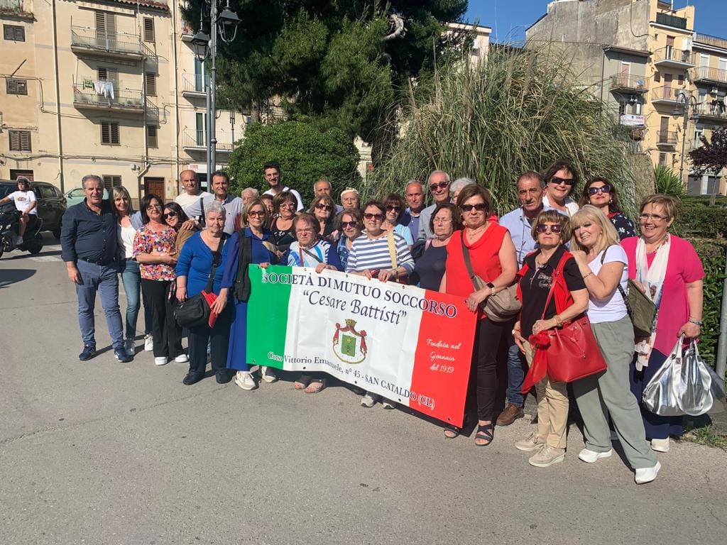 San Cataldo. La società Cesare Battisti alla Giornata Regionale della Mutualità a Nicosia