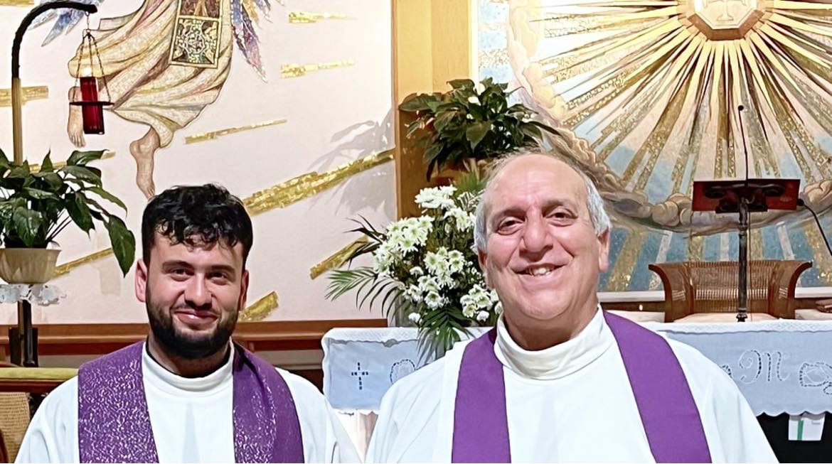 San Cataldo. Nella chiesa di S. Alberto Magno doppio anniversario di sacerdozio per padre Antonio La Paglia e per il vicario Giuseppe Gioeli