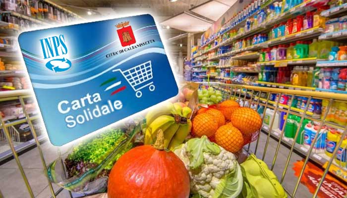 Caltanissetta: come richiedere la Carta solidale per acquistare beni di prima necessità