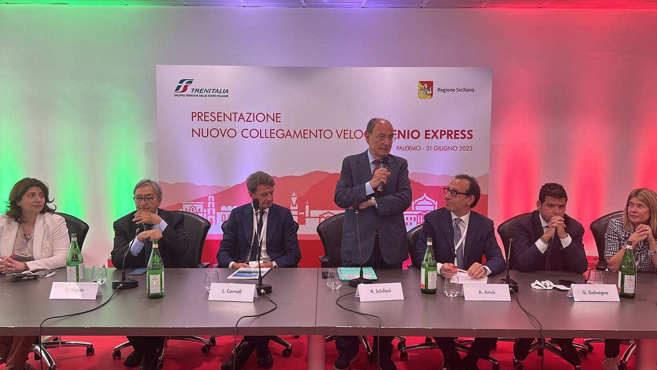 Sicilia, Mobilità: Regione e Trenitalia presentano i nuovi treni veloci tra Palermo e l’aeroporto