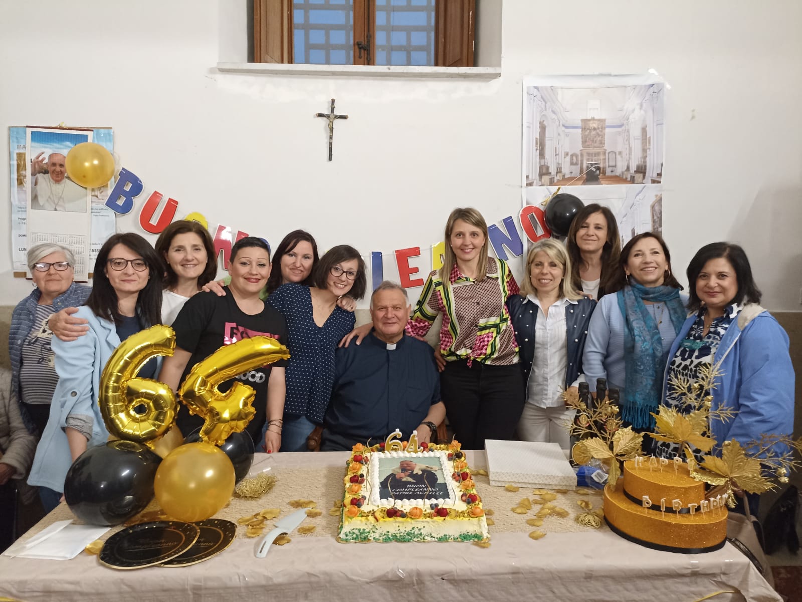 Mussomeli, compleanno dell’arciprete Padre Achille si trasforma in festa