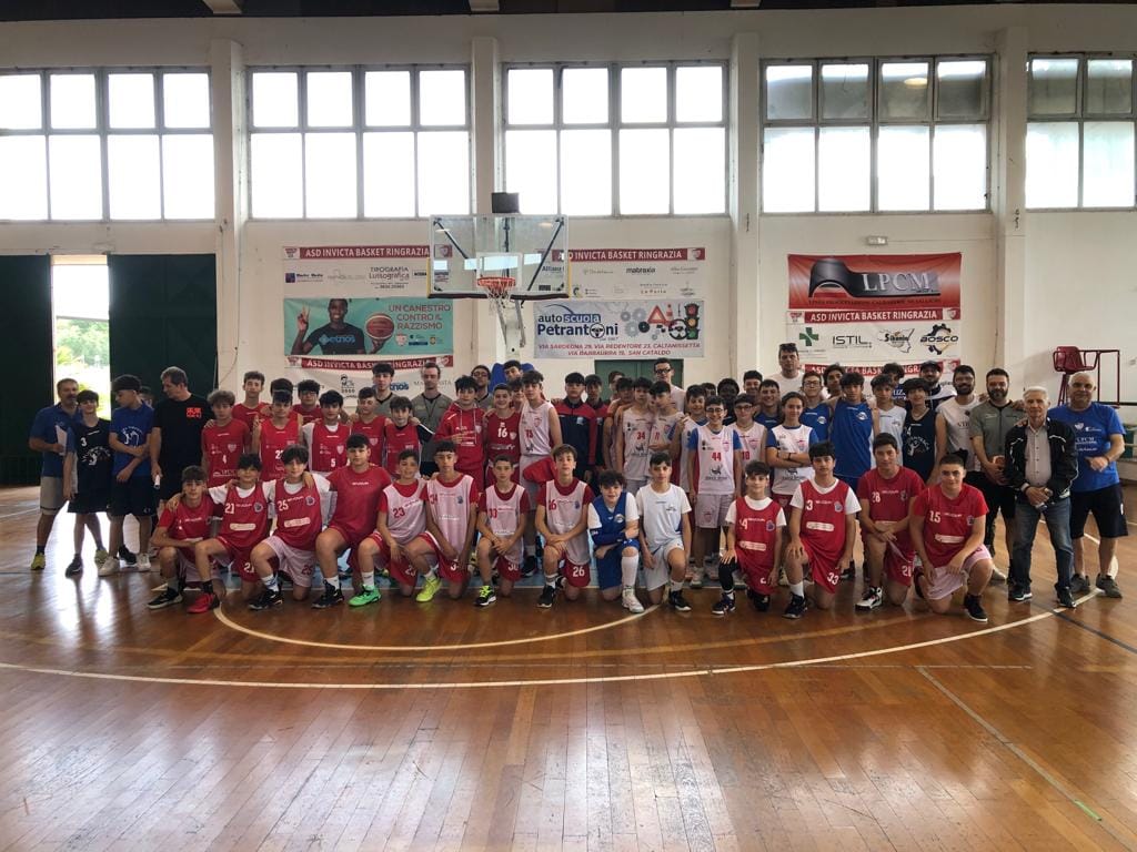 Caltanissetta, Basket: 150 ragazzi alla 3vs3 delle categorie U14, U16 e U18