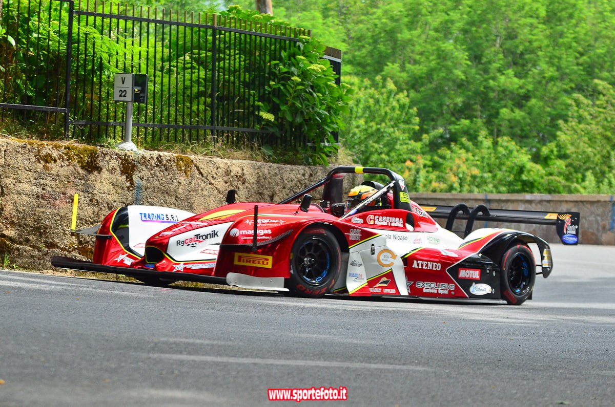 Cassibba a Giarre punta al Tris nel Tivm: il driver ragusano della scuderia Ateneo su Nova Proto V8 2000 Synergy cerca la vittoria