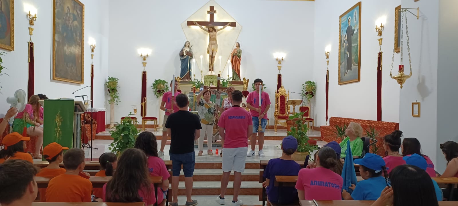 Bompensiere: Campo scuola parrocchiale e III Giornata Mondiale dei Nonni e degli Anziani