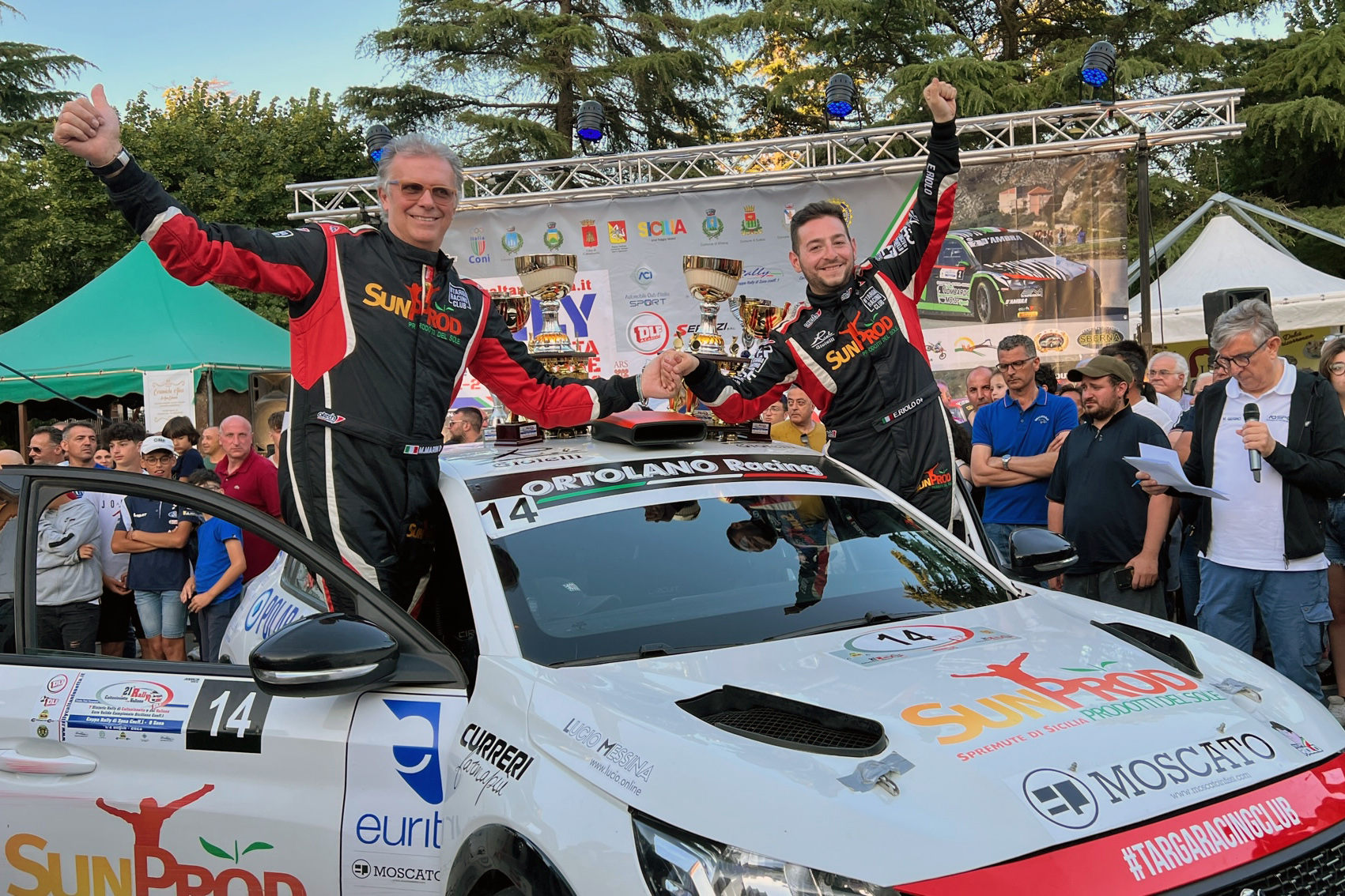 Rally dei Caltanissetta e del Vallone: Riolo e Marin chiudono nella Top Ten